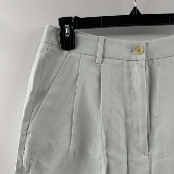 Calvin Klein Soft Twill Relaxed Trousers in Light Mint/Seafoam Green – Size 29 - Picture 2 of 8